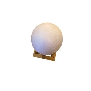 Moon Lamp Without Adapter Cute Space Theme Solar System Decor Eclectic Unisex OS